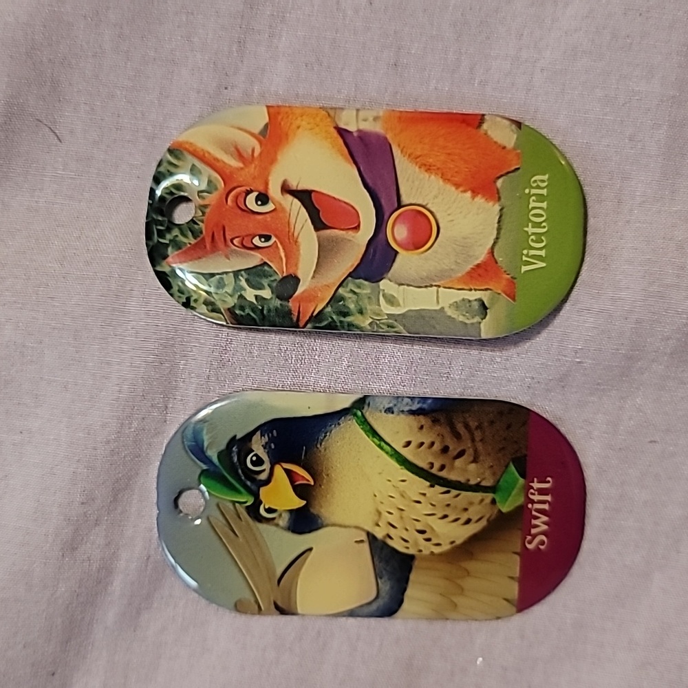 VBS 2013: Kingdom Rock Character Tags (set of 2)